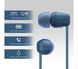 Наушники с микрофоном Sony WI-C100 Blue (WIC100L.CE7) 361936ua фото 3