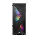 Корпус 1stPlayer F3-A-BK-4F1 Black 578476ua фото 3