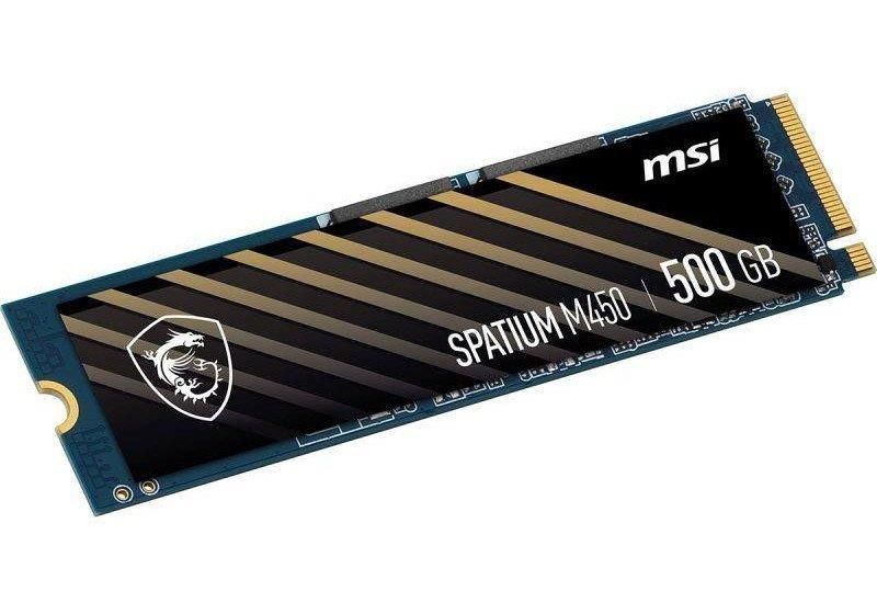SSD накопичувач MSI Spatium M450 V1 500 GB (S78-440K380-P83) 622526ua фото