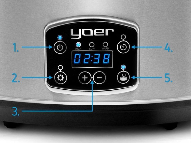 Мультиварка Yoer Clever-Cook SC4502S 421188 фото