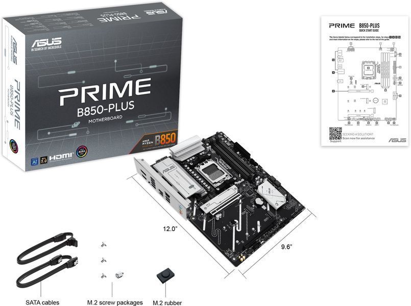 Материнська плата Asus Prime B850-PLUS-CSM (90MB1LC0-M0EAYC) 594467ua фото