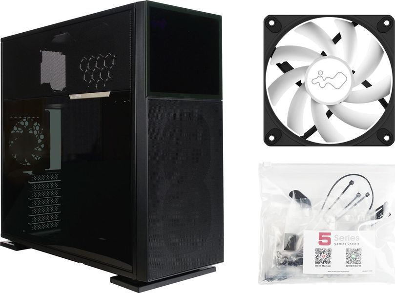 Корпус In Win 515 Black (IW-CS-515BLK-1AL120) 541959 фото