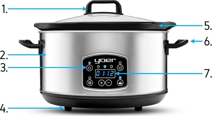 Мультиварка Yoer Clever-Cook SC4502S 421188 фото