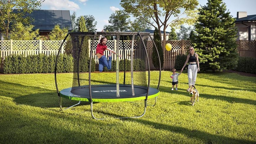 Батут Zipro Premium Jump Pro 8FT 252 см з внутрішньою сіткою 459131 фото