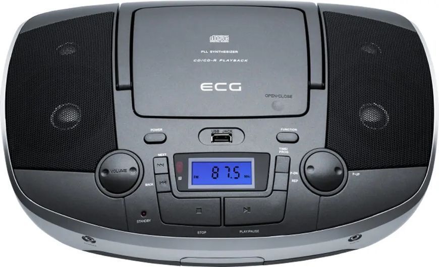 Радіоприймач ECG CDR 1000 U Titan Silver 495989 фото