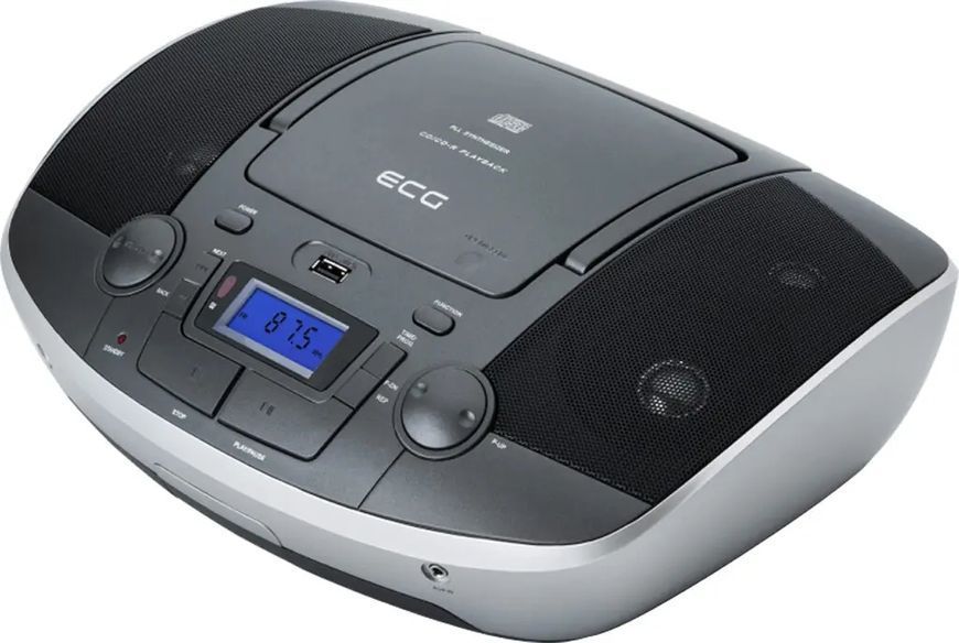 Радіоприймач ECG CDR 1000 U Titan Silver 495989 фото