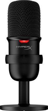 Микрофон для ПК / для стриминга, подкастов HyperX SoloCast Black (HMIS1X-XX-BK/G) 346366 фото