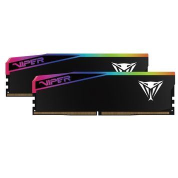 Память для настольных компьютеров Patriot 64 GB (2x32GB) DDR5 6000 MHz Viper Elite 5 Ultra RGB Matte Black (VEUR564G6028K) 621078ua фото