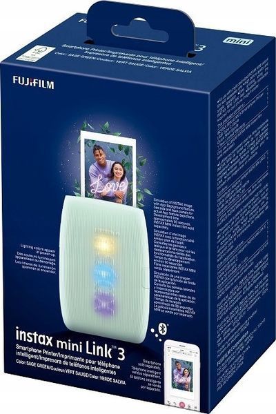 Мобільний принтер Fujifilm Instax Mini Link 3 EX D Sage Green 552094 фото