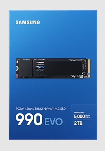 SSD накопичувач Samsung 990 EVO 2 TB (MZ-V9E2T0BW) 515663ua фото