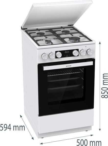 Комбінована плита Gorenje GK5C42WF-B 622945ua фото
