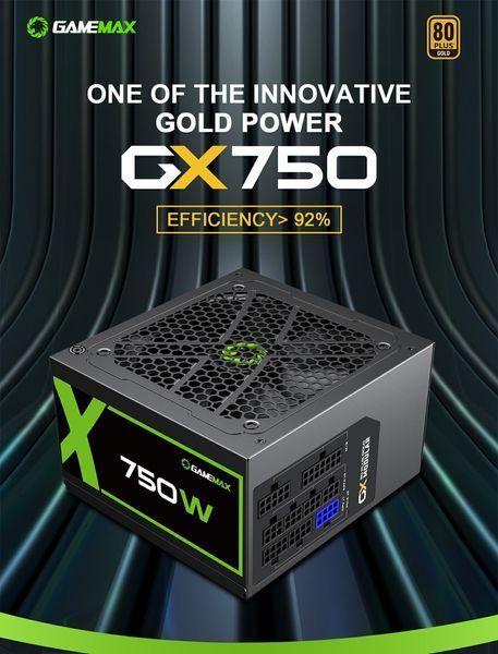 Блок живлення GameMax GX-750 Modular 627778ua фото