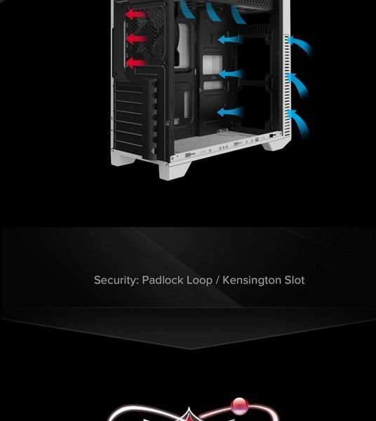 Корпус GameMax G561E-WH 630520ua фото