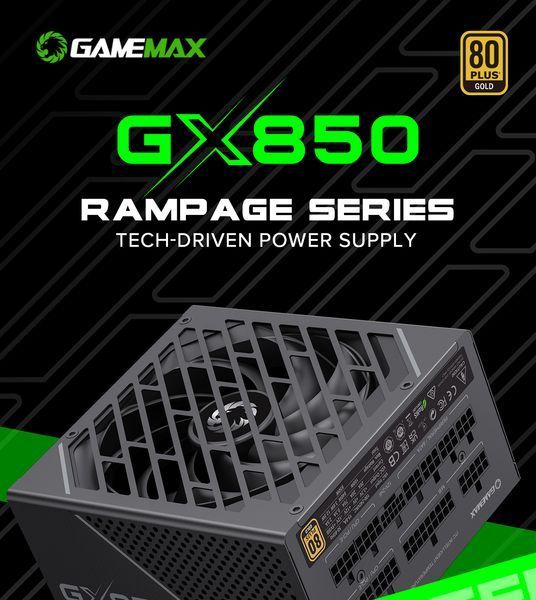 Блок питания GameMax GX-850 Pro BK 630414ua фото