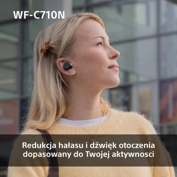 Навушники TWS Sony WF-C710N White 572982ua фото