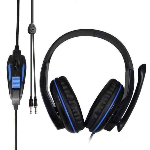 Навушники з мікрофоном Sades SA-701 Tpower Black/Blue 579513ua фото
