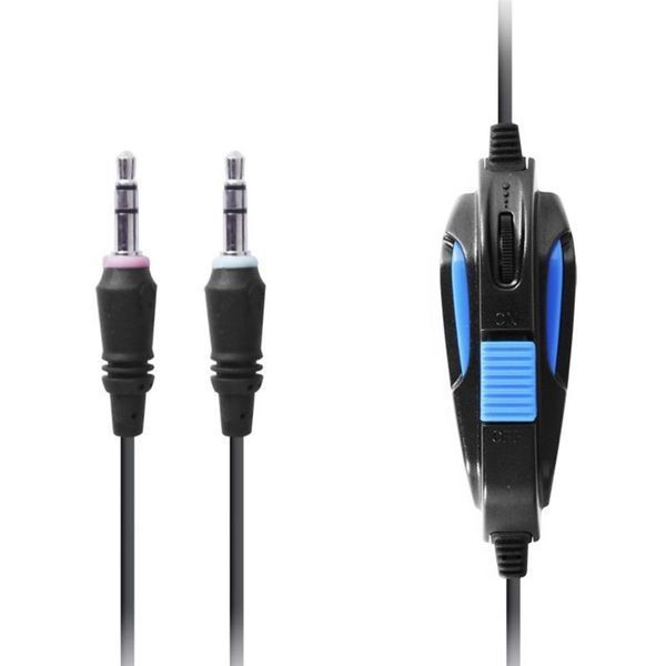 Навушники з мікрофоном Sades SA-701 Tpower Black/Blue 579513ua фото