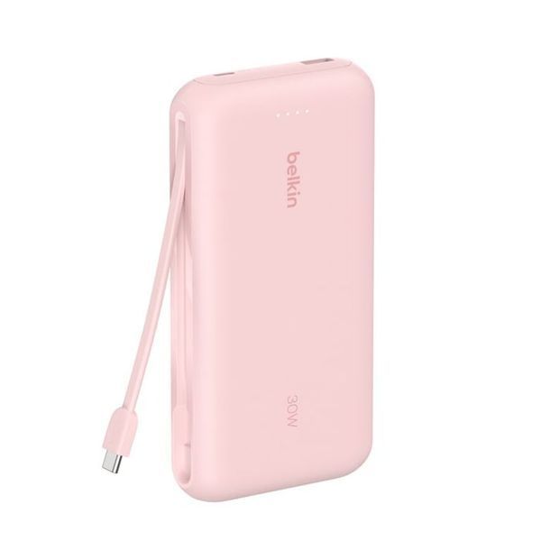 Зовнішній акумулятор (павербанк) Belkin BoostCharge 20000 mAh Pink (BPB024HQPK) 613626ua фото
