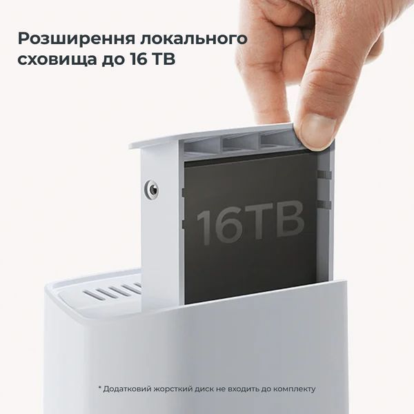 IP-камера відеоспостереження Baseus Security N1 Plus Outdoor Camera 2K 2-Cam Kit White EU (S0TY002131) 626936ua фото