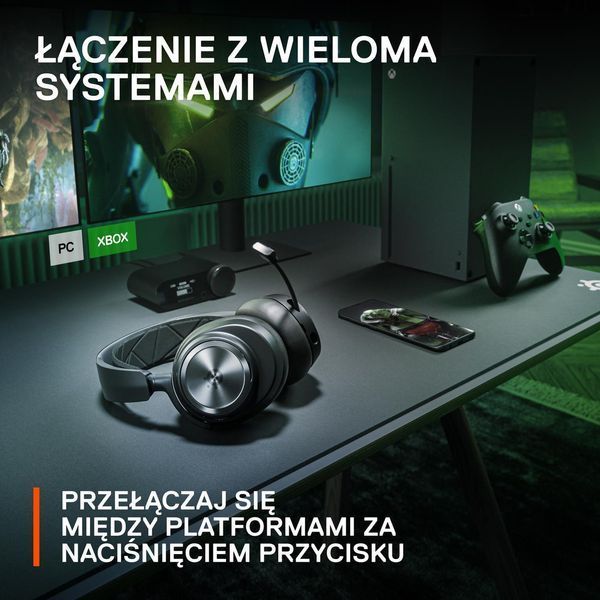 Навушники з мікрофоном SteelSeries Arctis Nova Pro Wireless for Xbox Black (61521) 363230 фото