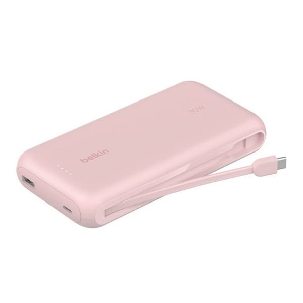 Зовнішній акумулятор (павербанк) Belkin BoostCharge 20000 mAh Pink (BPB024HQPK) 613626ua фото