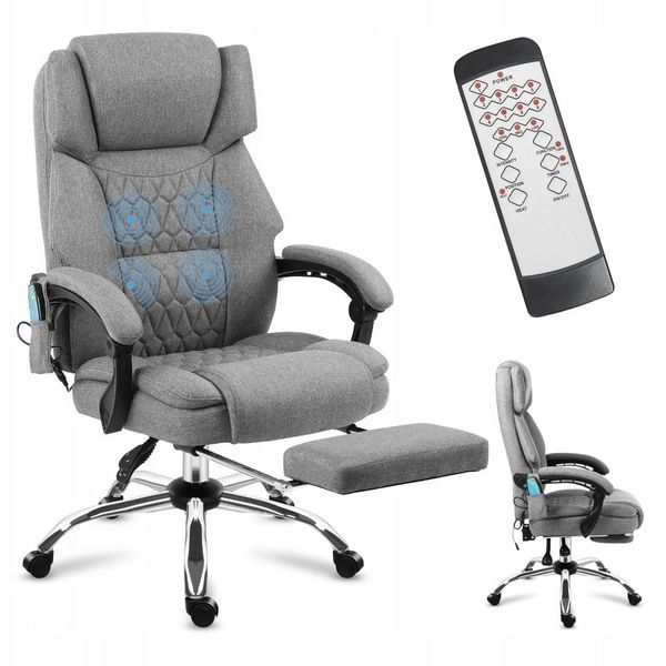 Компьютерное кресло для руководителя Mark Adler Boss 6.0 Grey 514429 фото