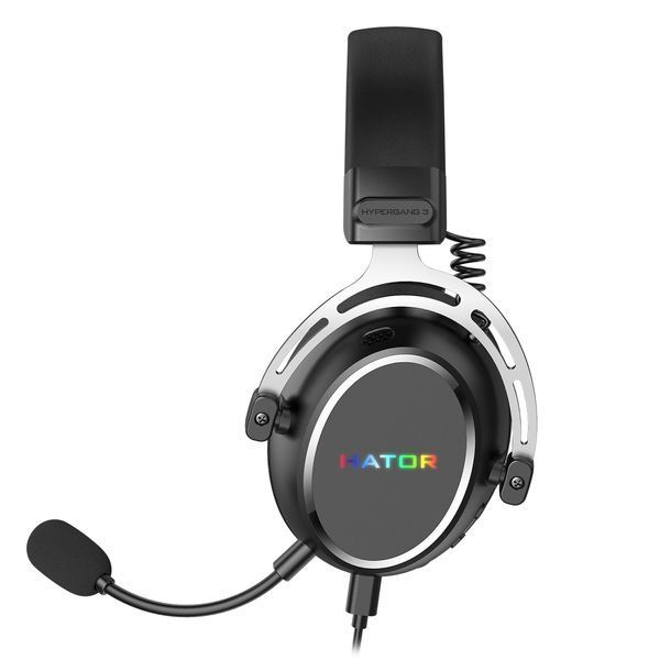 Навушники з мікрофоном Hator Hypergang 3 Hi-Res Black (ESH50) 579411ua фото