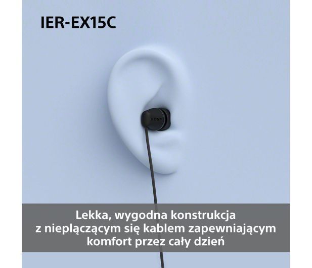 Наушники с микрофоном Sony IER-EX15C Blue 615772ua фото
