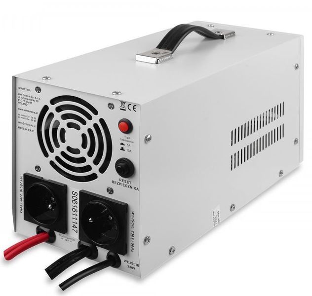 Гибридный ИБП/инвертор Volt Polska Sinus Pro 1000E 12V 220V (3SP091012E) 459827 фото