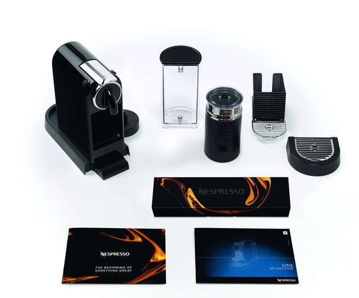 Кофеварка капсульная эспрессо Delonghi Nespresso Citiz & Milk EN 267.BAE 478223 фото