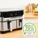 Мультипіч (аерофритюрниця) Tefal Dual Easy Fry & Grill Air Fryer EY905D10 510587 фото 3