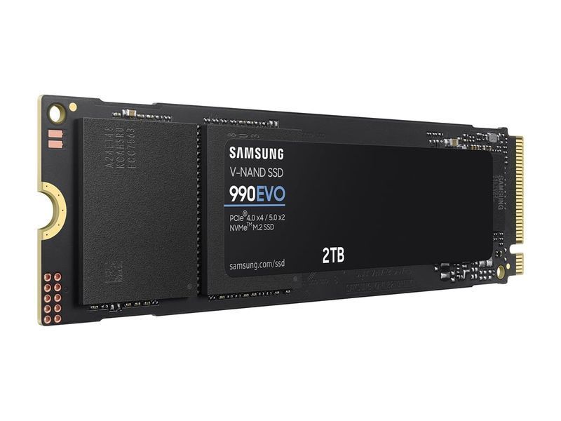 SSD накопичувач Samsung 990 EVO 2 TB (MZ-V9E2T0BW) 515663ua фото