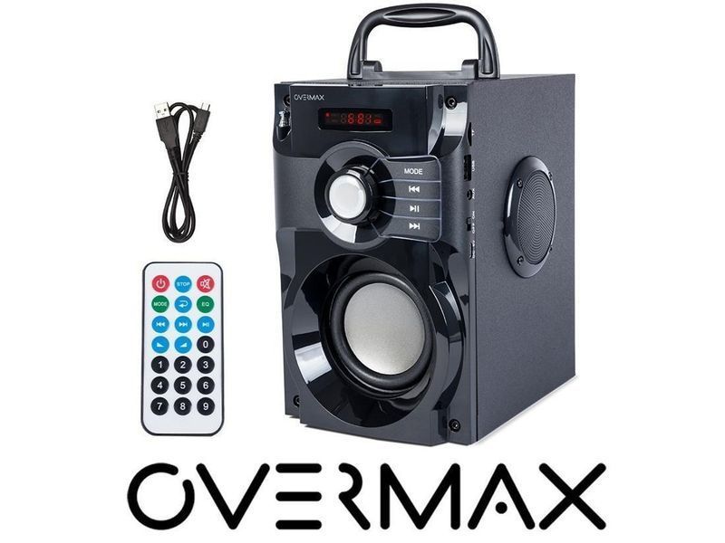 Портативная акустика Overmax Soundbeat 2.0 Black 505046 фото
