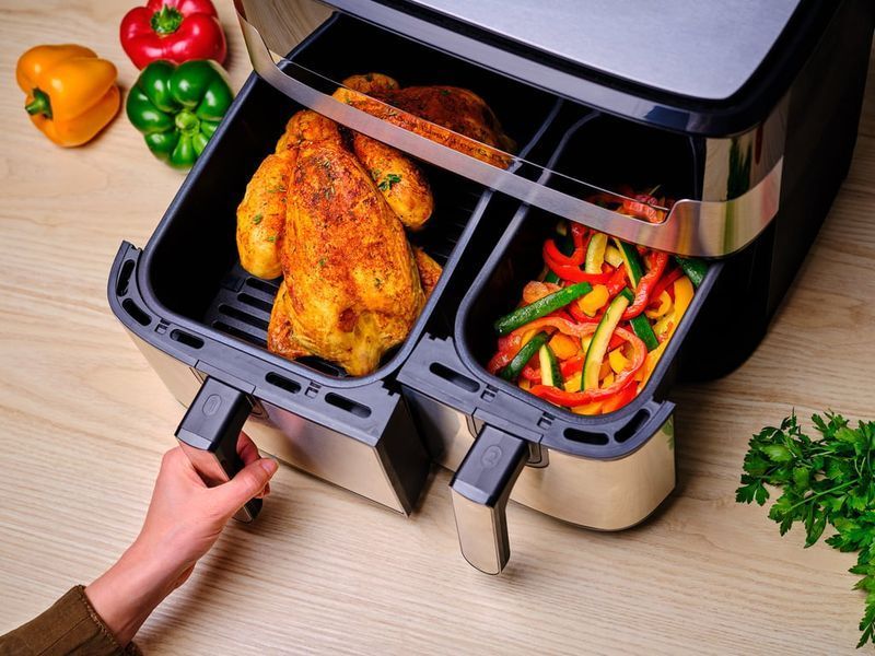 Мультипіч (аерофритюрниця) Tefal Dual Easy Fry & Grill Air Fryer EY905D10 510587 фото