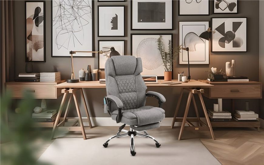 Компьютерное кресло для руководителя Mark Adler Boss 6.0 Grey 514429 фото