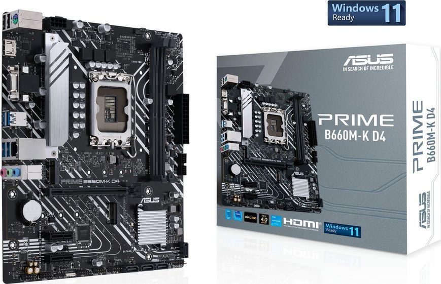 Материнская плата Asus Prime B660M-K D4 358695ua фото