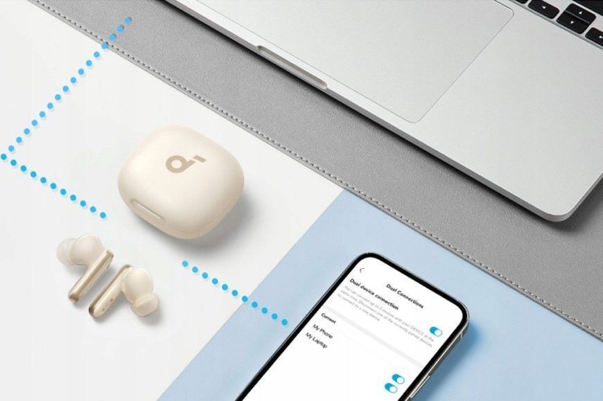 Навушники TWS Anker SoundCore P40i White (A3955G21) 546660ua фото