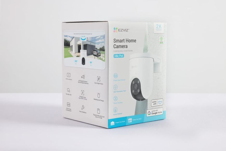 IP-камера відеоспостереження Ezviz H8c PoE 2K (CS-H8C-POE) 570141 фото