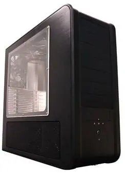 Корпус Silverstone Temjin Black (SST-TJ07B-W) 586351 фото