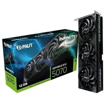 Видеокарта Palit GeForce RTX 5070 Infinity 3 (NE75070019K9-GB2050S) 577644ua фото