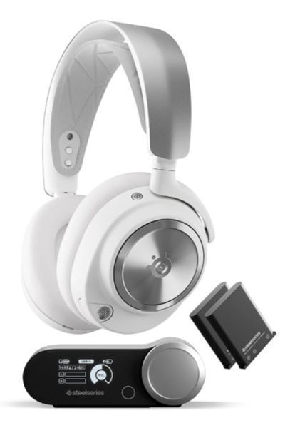 Наушники с микрофоном SteelSeries Arctis Nova Pro Wireless White (61524) 509350 фото