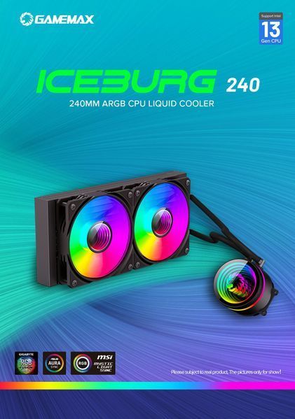 Водяне охолодження GameMax IceBurg 240 Infinity 628008ua фото