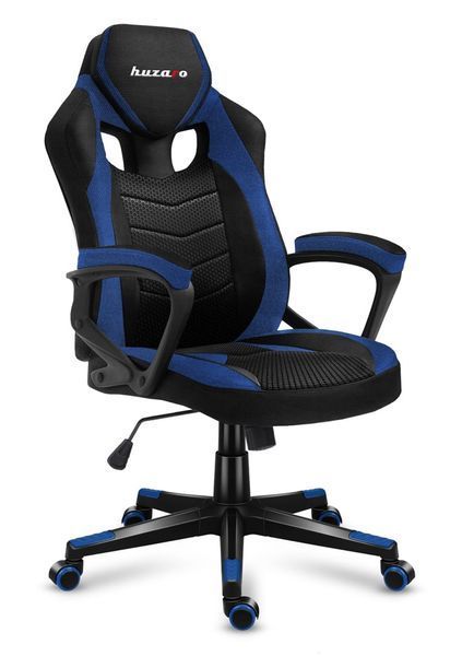 Комп'ютерне крісло для геймера Huzaro Force 2.5 Black-Blue Mesh 514426 фото