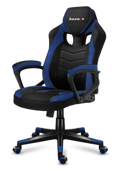 Комп'ютерне крісло для геймера Huzaro Force 2.5 Black-Blue Mesh 514426 фото