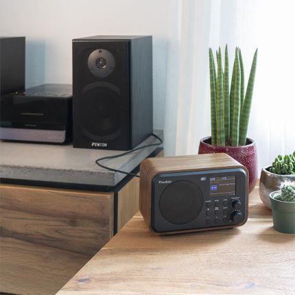 Радіоприймач Audizio Milan Oak Brown 481814 фото