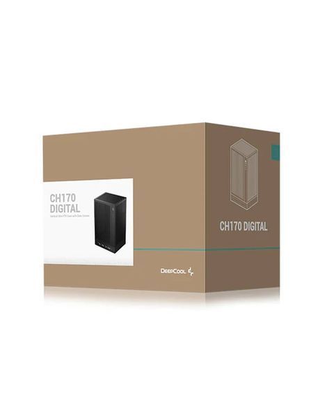 Корпус Deepcool CH170 Digital Black (R-CH170-BKNPI0D-G-1) 570958ua фото
