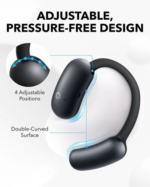 Наушники TWS Anker Soundcore Aerofit 2 Black 568848ua фото