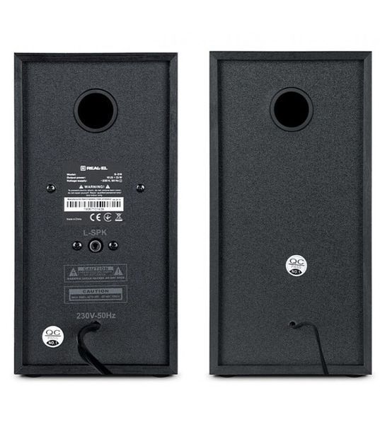 Мультимедійна акустика Real-El S-219 Black (EL121200004) 623302ua фото