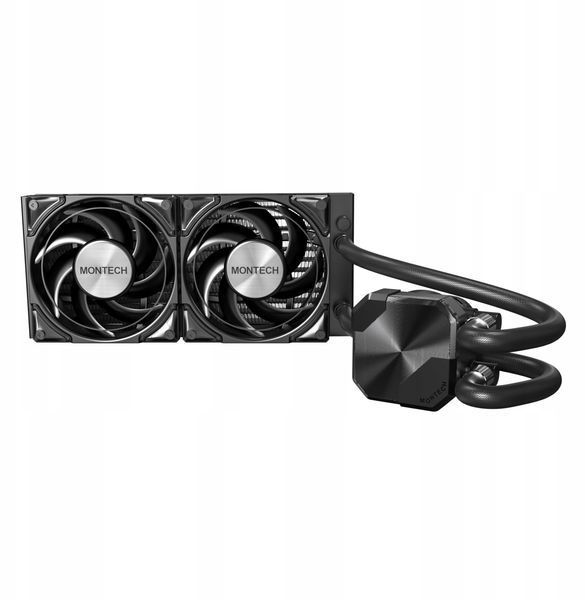 Водяное охлаждение Montech HyperFlow Silent 240 Black 619140 фото