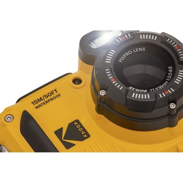 Компактний фотоапарат Kodak PixPro WPZ2 Yellow 518028 фото